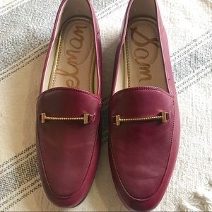 sam edelman red loafers
